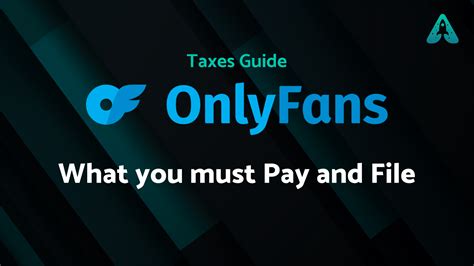 how to get tax form from onlyfans|OnlyFans Tax Guide: Reporting and Handling Income